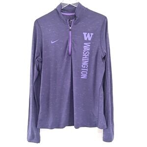 Nike Dri-Fit | Washington Huskies UW Long Sleeve Quarter-Zip Pullover Shirt